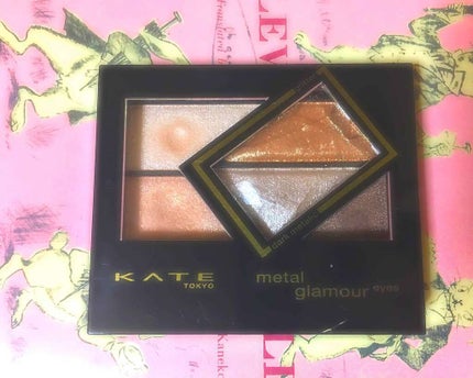 メタルグラマーアイズ/KATE/アイシャドウパレットを使ったクチコミ(1枚目)