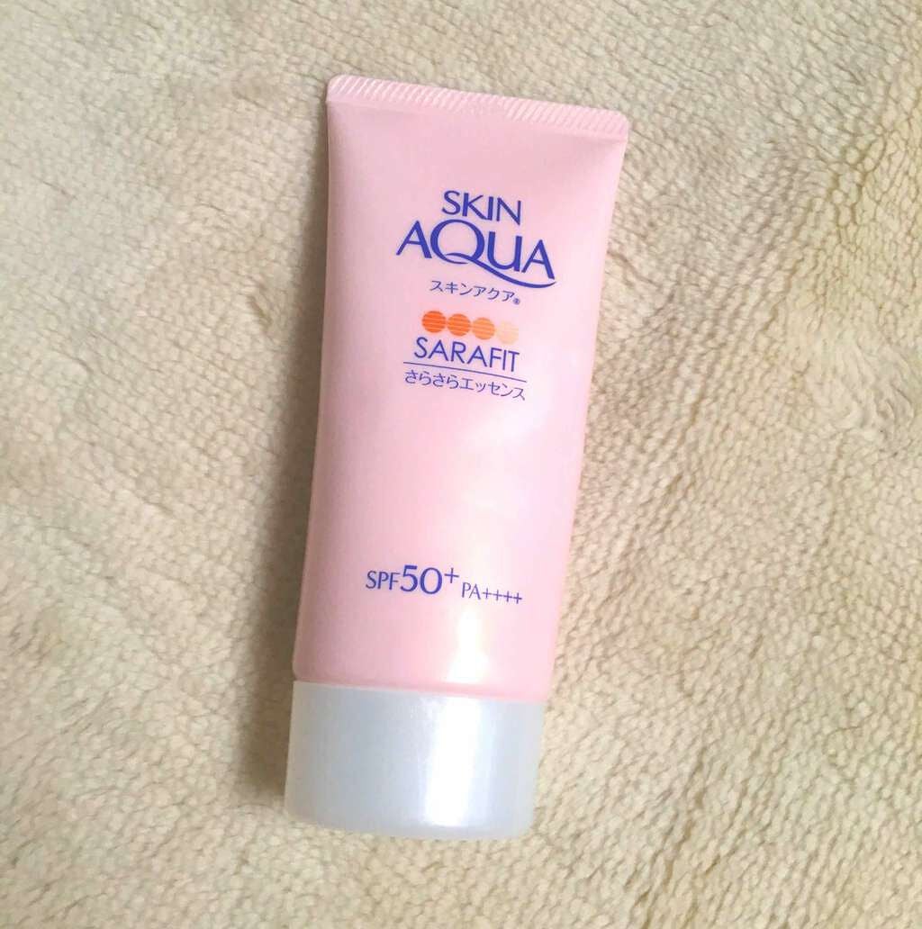 サラフィットUV さらさらエッセンス アクアフローラルの香り/スキンアクア/日焼け止め・UVケアを使ったクチコミ(1枚目)