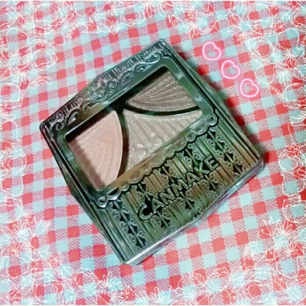 ジューシーピュアアイズ/キャンメイク/アイシャドウパレットを使ったクチコミ(1枚目)