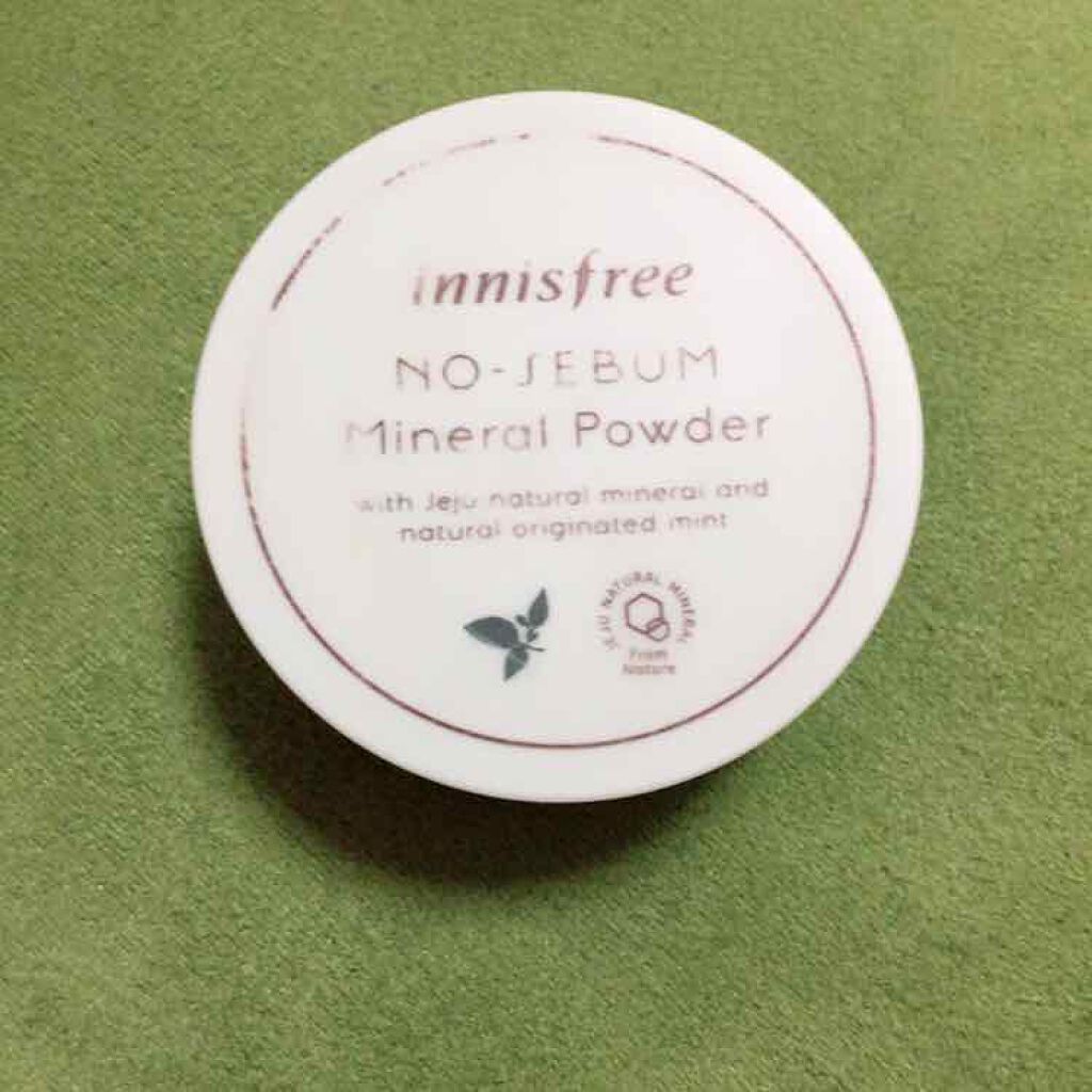 ノーセバム ミネラルパウダー/innisfree/ルースパウダーを使ったクチコミ（1枚目）