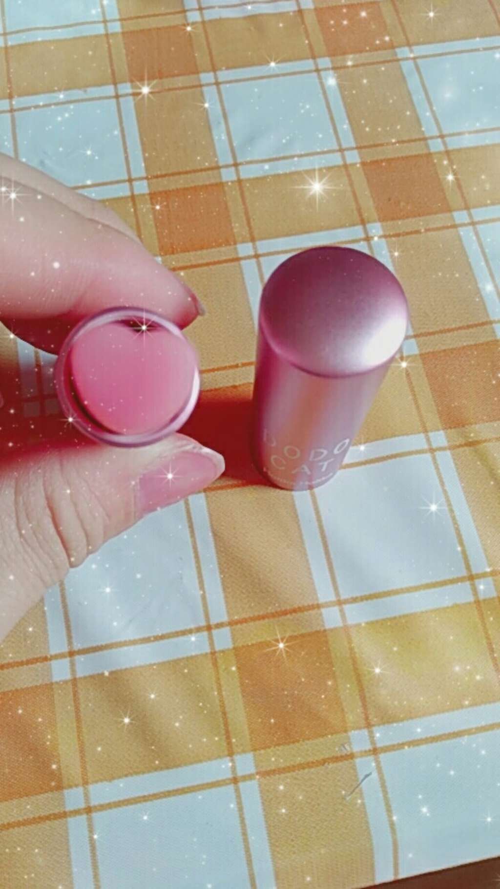 HOLIKA HOLIKA ハートフル ドドキャット ジェルティントバーのクチコミ「今さっき、スタイルコリアンさんから届きました💗
リップクリームです🎶パケ買いです！はい！笑
♡.....」（3枚目）