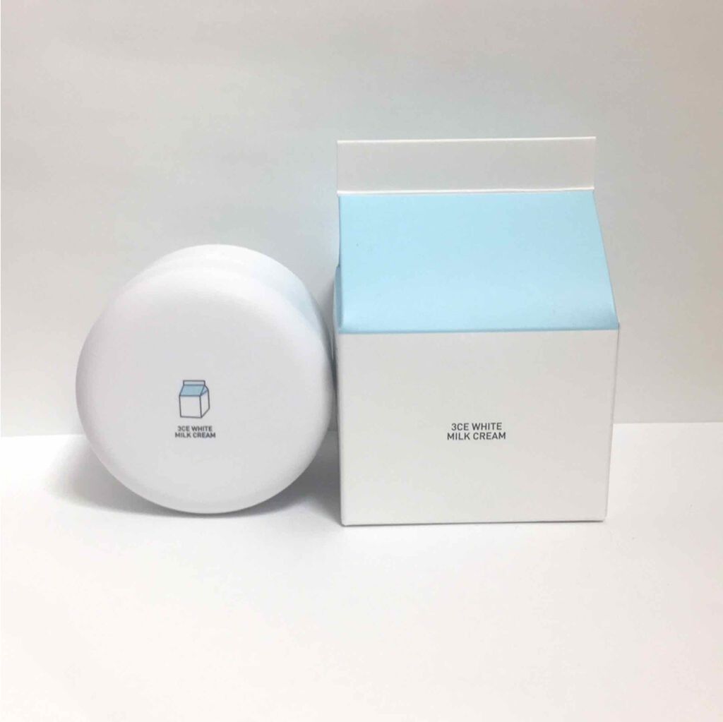 WHITE MILK CREAM/3CE/フェイスクリームを使ったクチコミ(1枚目)