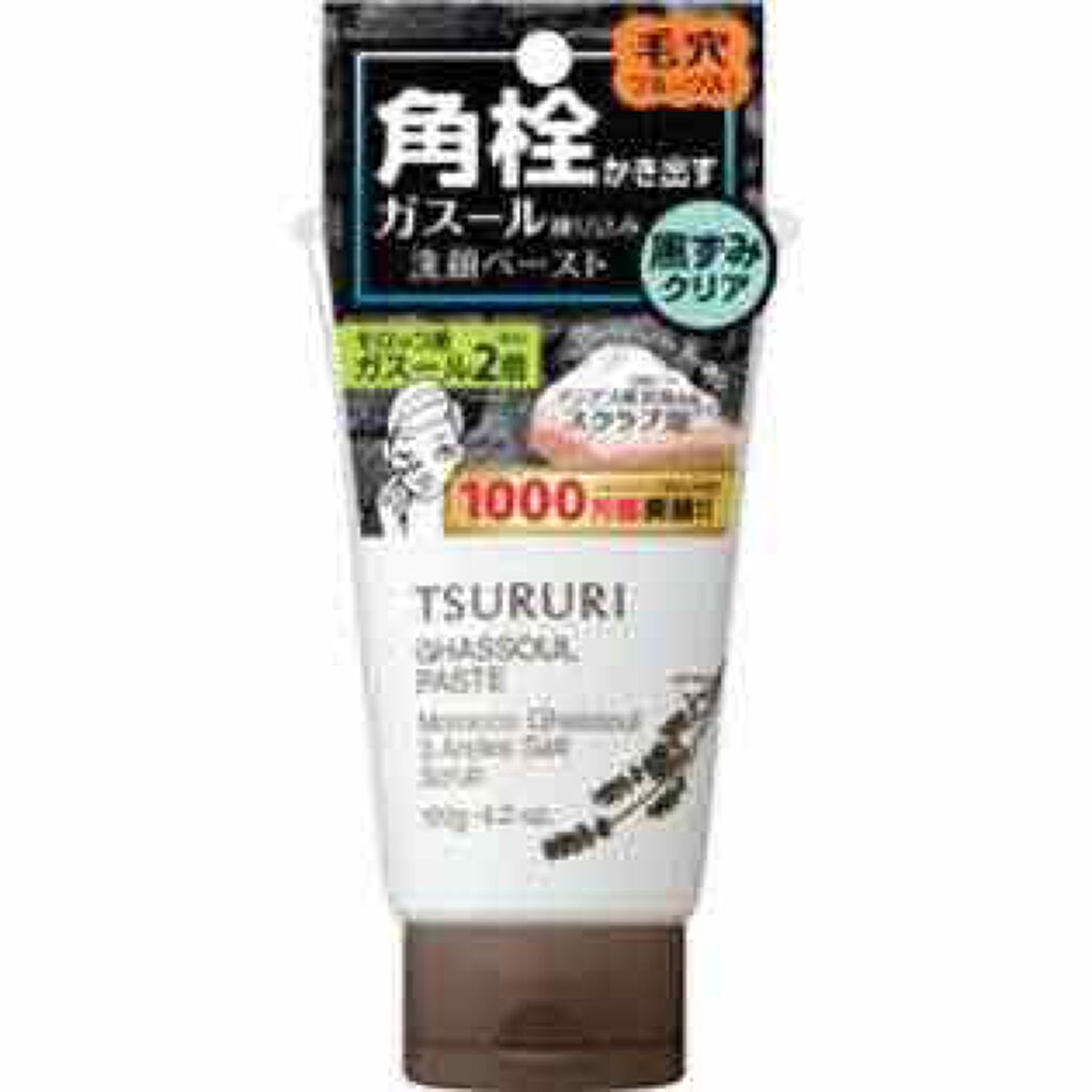 角栓かき出し ガスールペースト N/ツルリ/洗顔フォームを使ったクチコミ(1枚目)