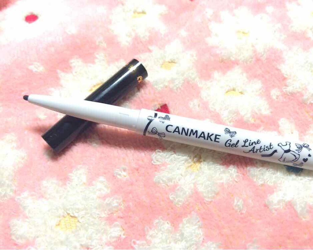 ジェルラインアーティスト/キャンメイク/ジェルアイライナーを使ったクチコミ（1枚目）