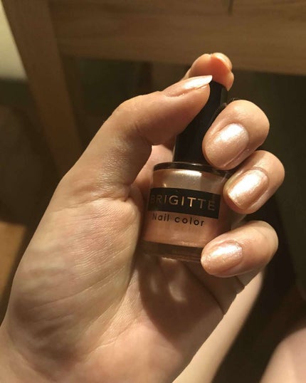 ブリジット N ネイルカラー PKP1/BRIGITTE/マニキュアを使ったクチコミ(1枚目)