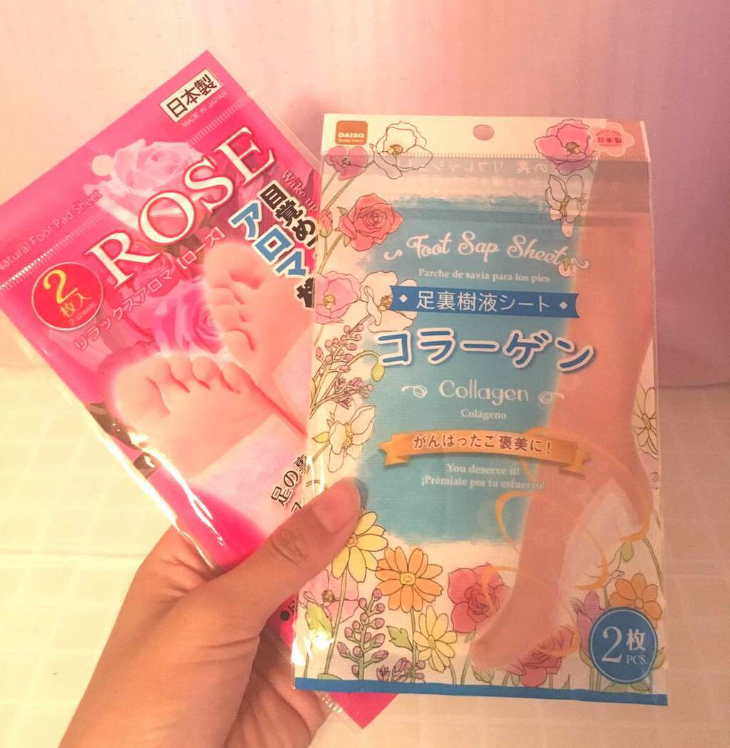 脚ひきしめ 足裏樹液シート/DAISO/レッグ・フットケアを使ったクチコミ(1枚目)