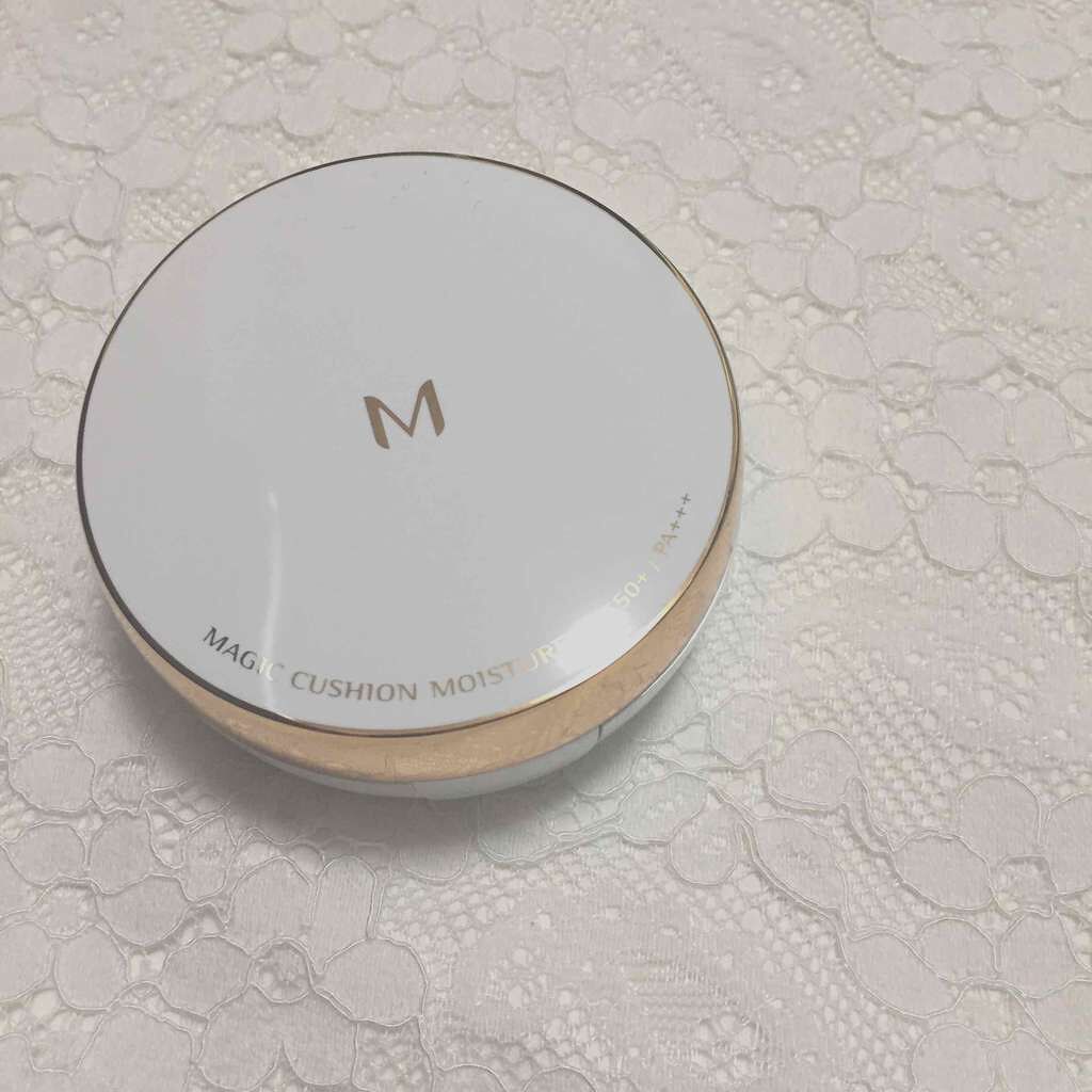 M クッション ファンデーション(モイスチャー)/MISSHA/クッションファンデーションを使ったクチコミ(1枚目)