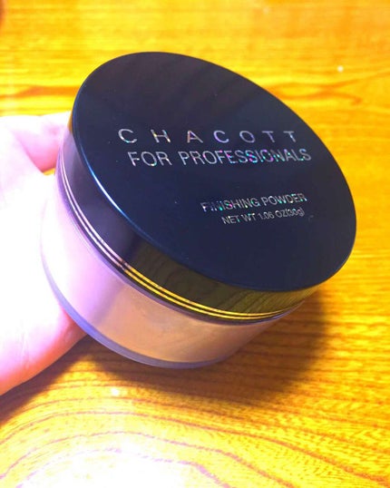 フィニッシングパウダー パールラメ入り/チャコット・コスメティクス/ルースパウダーを使ったクチコミ(1枚目)