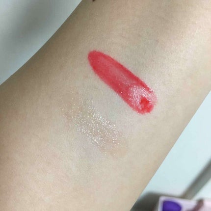 ディアダーリン ウォータージェルティント (アイスティント)/ETUDE/口紅を使ったクチコミ(2枚目)