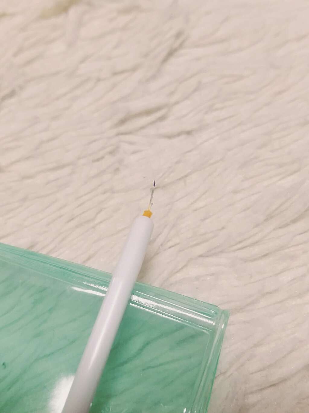ミニネイルアートブラシ/DAISO/ネイル用品を使ったクチコミ(3枚目)