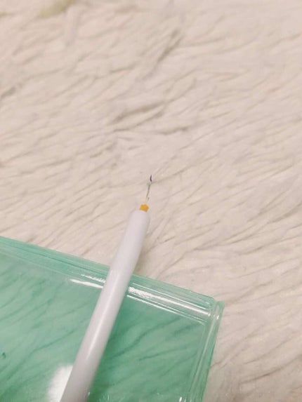 ミニネイルアートブラシ/DAISO/ネイル用品を使ったクチコミ(3枚目)