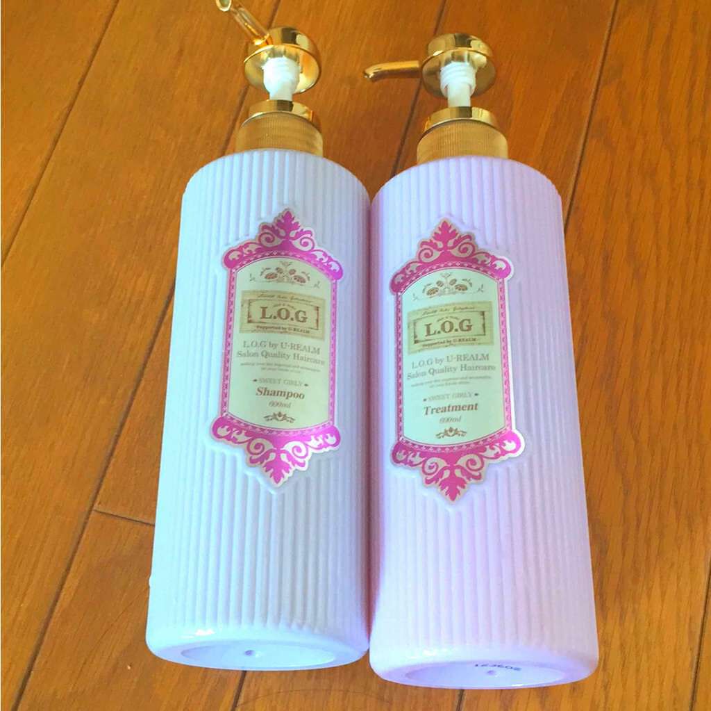 L.O.G by U-REALM サロンクオリティーシャンプー/トリートメント スイートガーリー/サロンシャンプー/市販シャンプーを使ったクチコミ(1枚目)