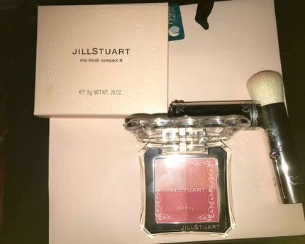 ミックスブラッシュ コンパクト N/JILL STUART/パウダーチークを使ったクチコミ(1枚目)