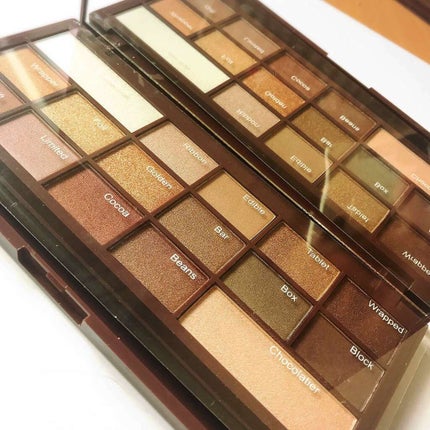 アイラブチョコレート/MAKEUP REVOLUTION/アイシャドウパレットを使ったクチコミ(2枚目)