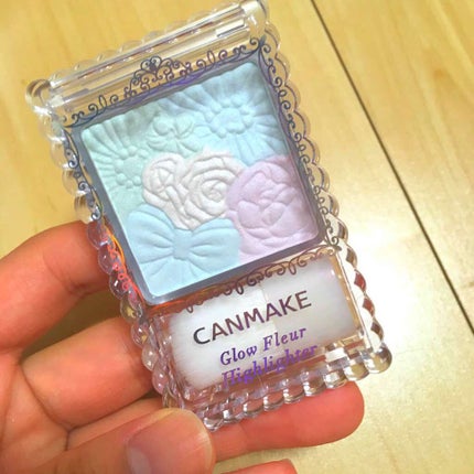 グロウフルールハイライター/キャンメイク/パウダーハイライトを使ったクチコミ(1枚目)