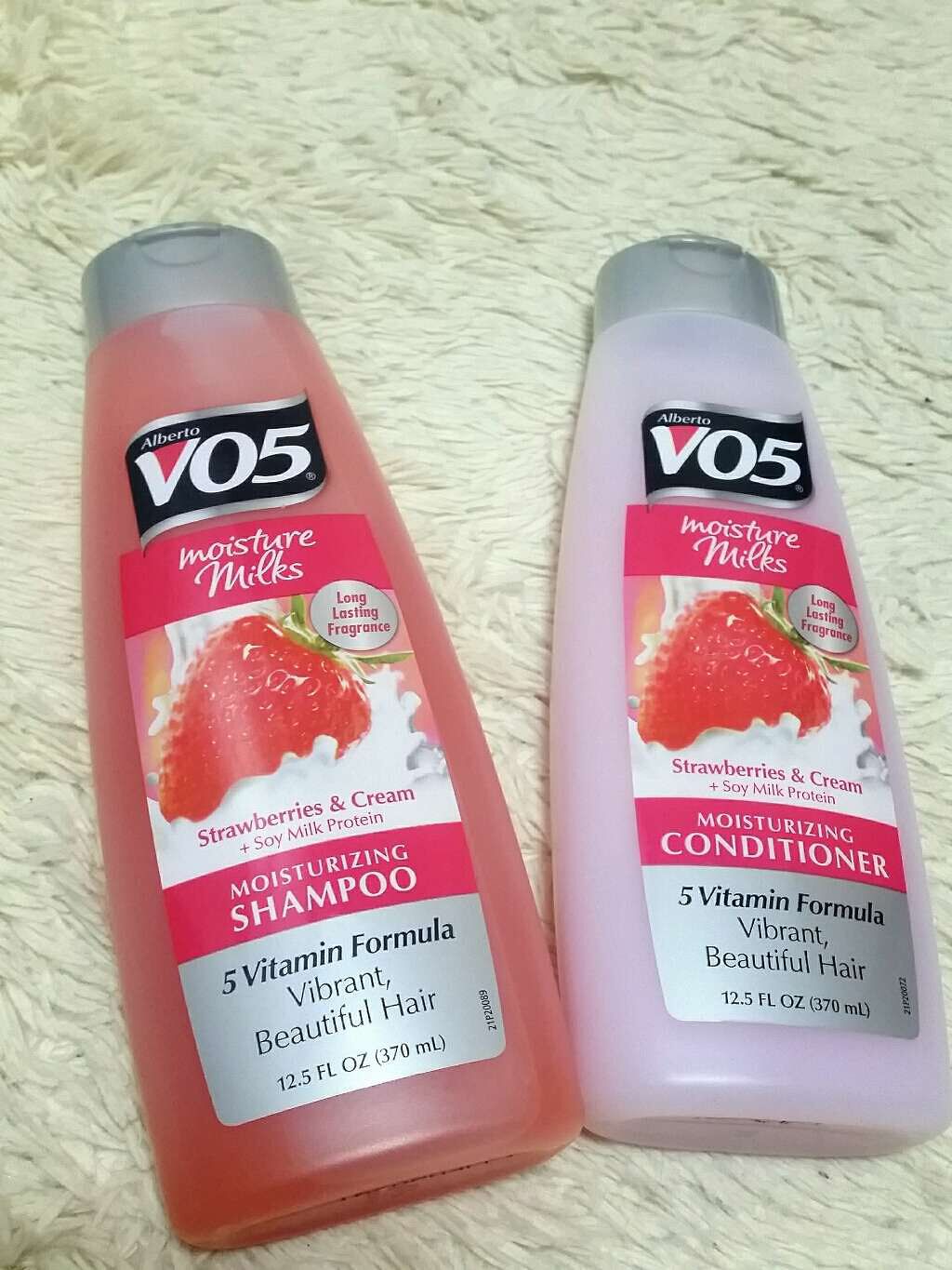Alberto VO5 Strawberries & Cream Shampoo & Conditioner｜Alberto