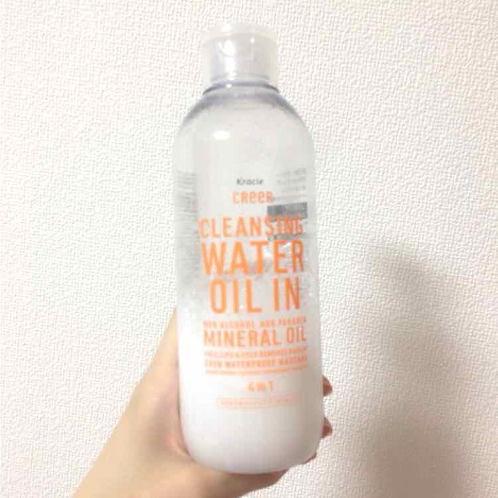水クレンジング<オイルイン>/CReeR/化粧水を使ったクチコミ(2枚目)