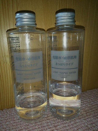 化粧水　敏感肌用　さっぱりタイプ/無印良品/化粧水を使ったクチコミ（1枚目）