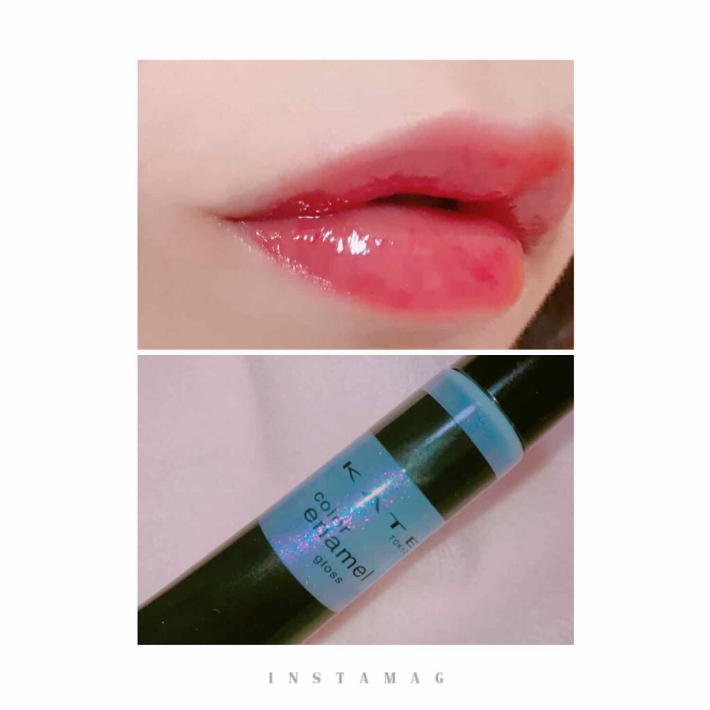 カラーエナメルグロス/KATE/リップグロスを使ったクチコミ(1枚目)