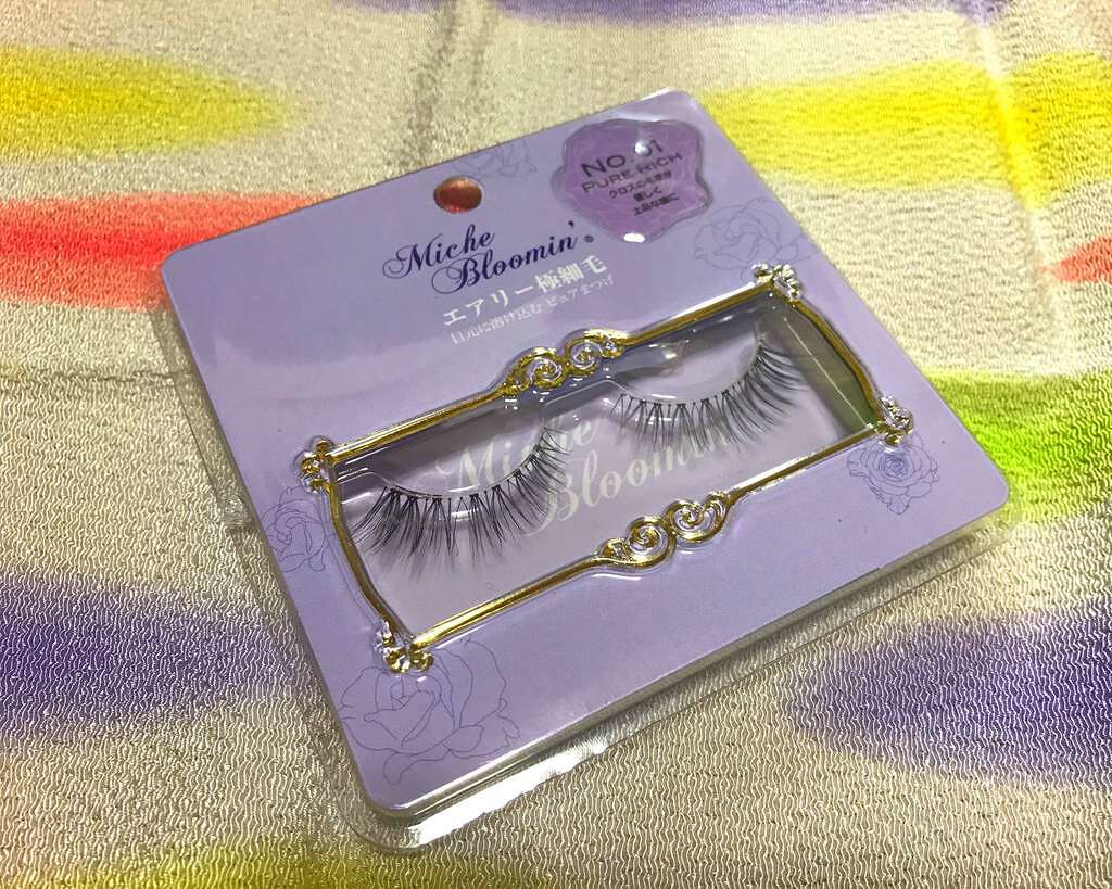 アイラッシュ/ミッシュブルーミン/つけまつげを使ったクチコミ（1枚目）