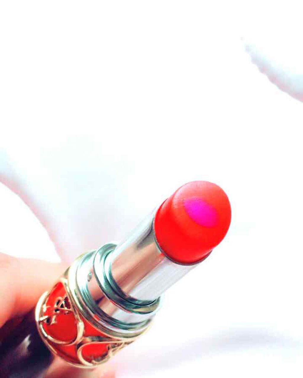 ヴォリュプテ ティントインバーム/YVES SAINT LAURENT BEAUTE/口紅を使ったクチコミ(1枚目)