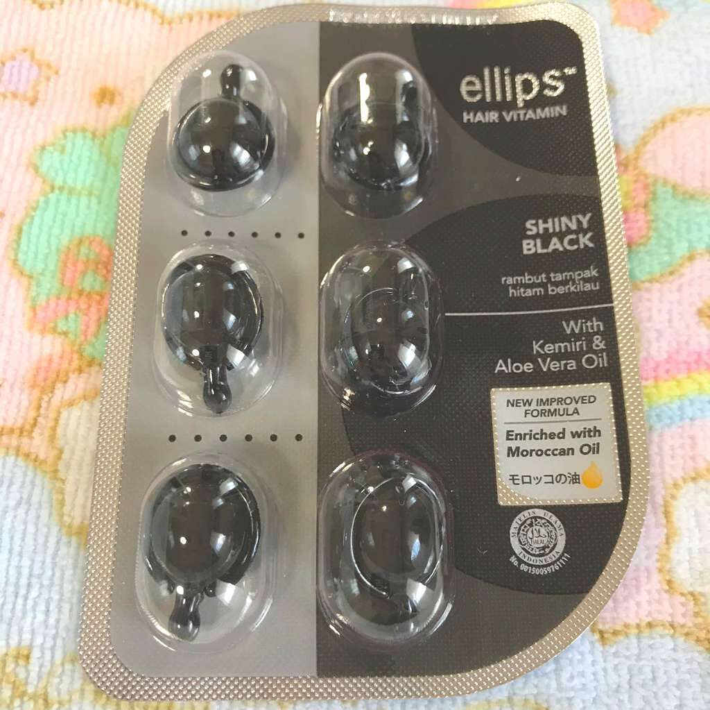 ヘアーオイル【トリートメント】/ellips/ヘアオイルを使ったクチコミ(1枚目)