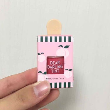 ETUDE HOUSE Dear Darling Water Gel Tint
です🌷PK005番のピーチバー です❕

8月4日から発売された新作のティントです^^*
全6色あり、カラーも豊富です😽
