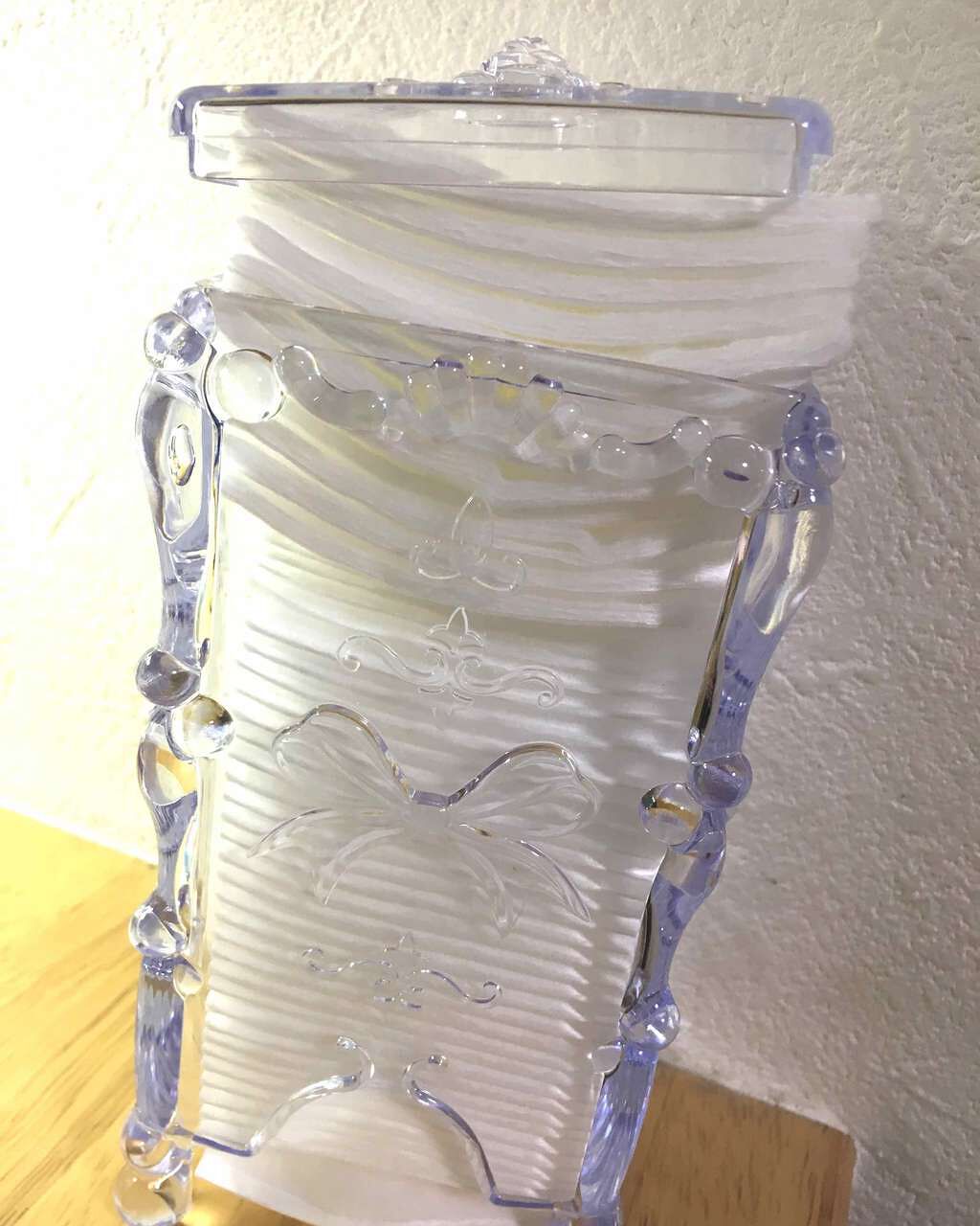 乙女キブンなコットンケース/DAISO/その他化粧小物を使ったクチコミ（2枚目）