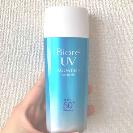 ビオレUV アクアリッチウォータリージェル /ビオレ/日焼け止め・UVケアを使ったクチコミ(1枚目)