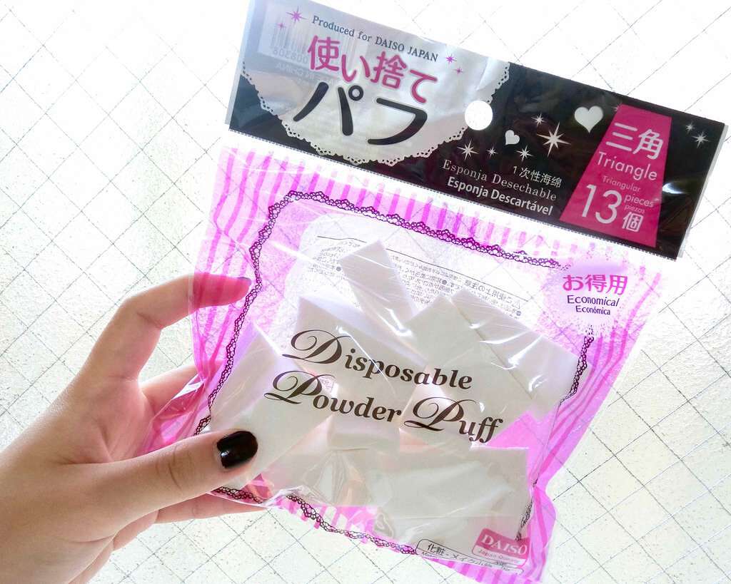 使い捨てパフ(ベース型)/DAISO/パフ・スポンジを使ったクチコミ(1枚目)