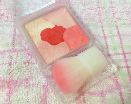 グロウフルールチークス/キャンメイク/パウダーチークを使ったクチコミ(2枚目)