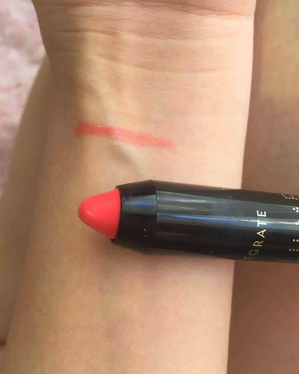 ボリュームバームリップ N/インテグレート/口紅を使ったクチコミ(2枚目)