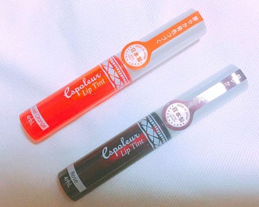 💄ダイソー：エスポルールのリップティント

ダイソーからティントが出たということで買ってみました！
発色がいいというroseとsweetorangeを買いました！

2枚目は腕に塗った色🎨
3枚目は割と