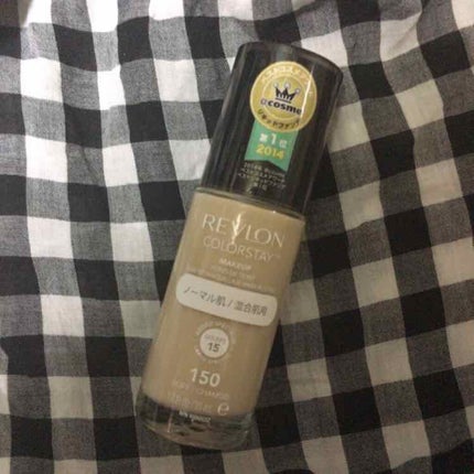 カラーステイ メイクアップ/REVLON/リキッドファンデーションを使ったクチコミ(1枚目)
