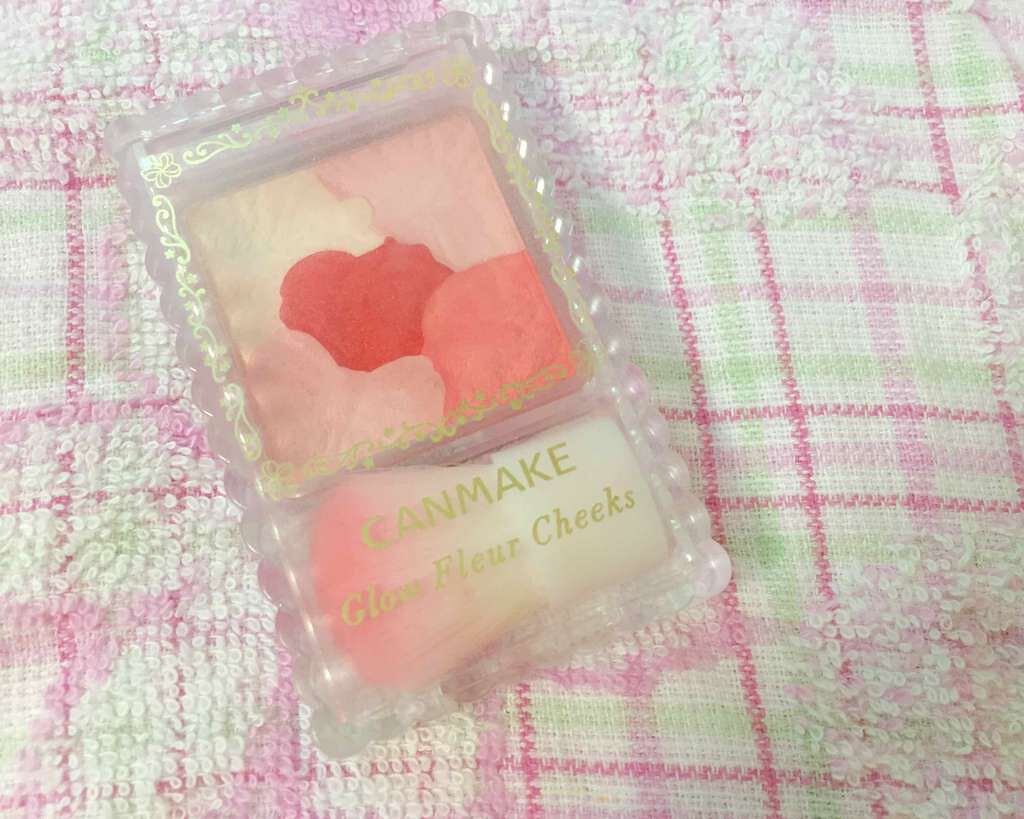 グロウフルールチークス/キャンメイク/パウダーチークを使ったクチコミ(1枚目)