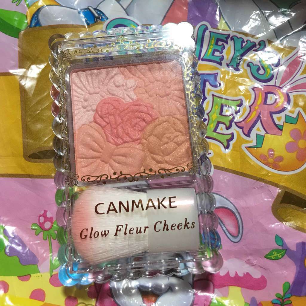 グロウフルールチークス/キャンメイク/パウダーチークを使ったクチコミ(1枚目)