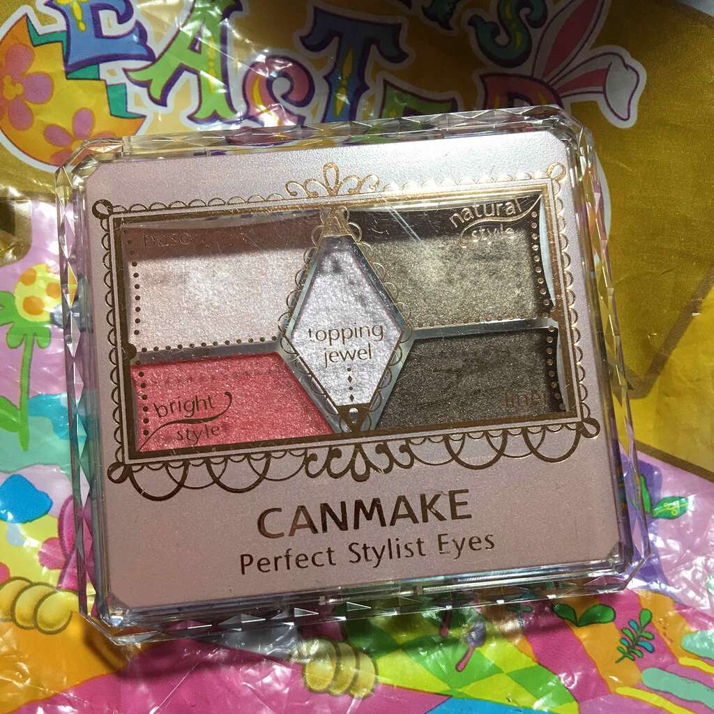 【旧品】パーフェクトスタイリストアイズ/キャンメイク/アイシャドウパレットを使ったクチコミ（1枚目）