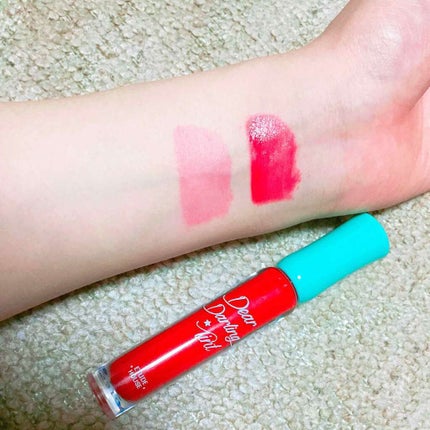 ディアダーリン ウォータージェルティント (アイスティント)/ETUDE/口紅を使ったクチコミ(1枚目)