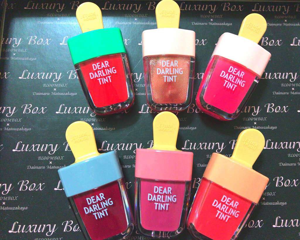 ディアダーリン ウォータージェルティント (アイスティント)/ETUDE/口紅を使ったクチコミ(1枚目)