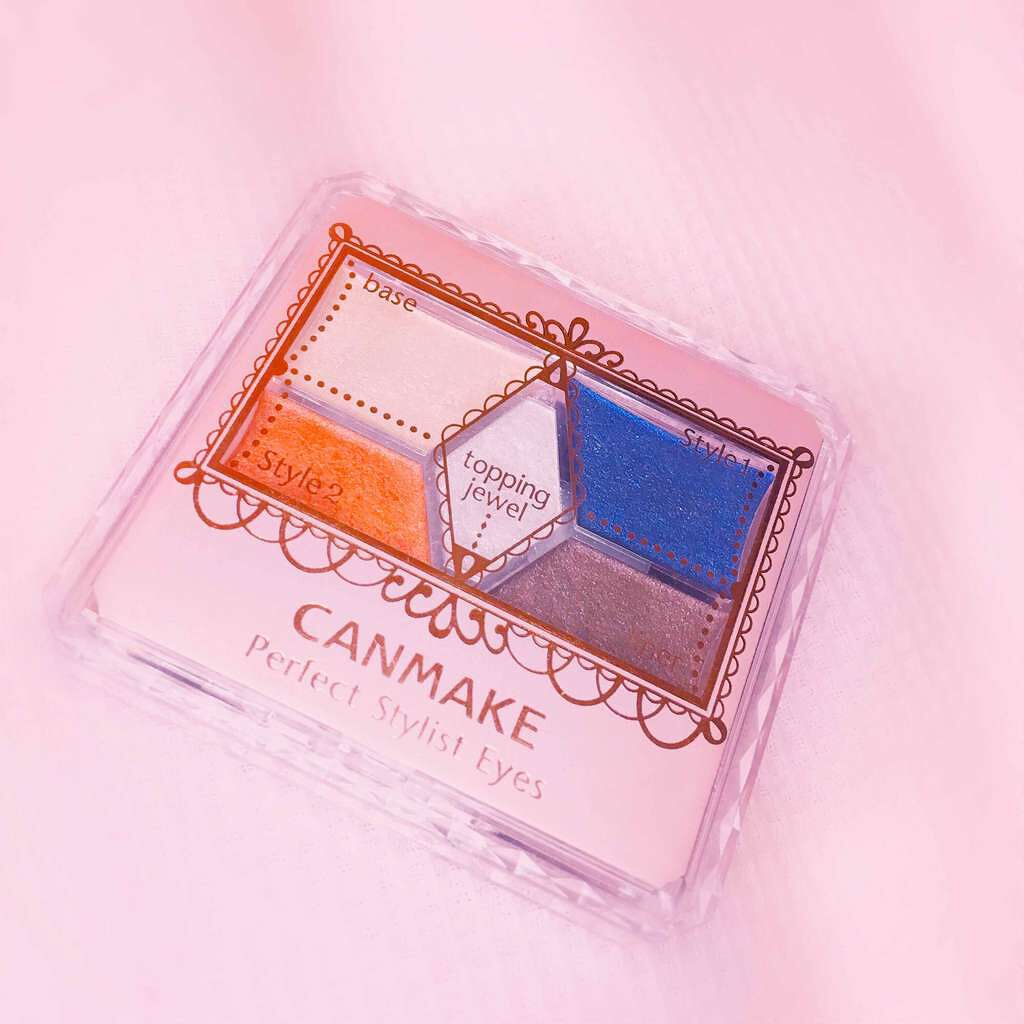 【旧品】パーフェクトスタイリストアイズ/キャンメイク/アイシャドウパレットを使ったクチコミ（1枚目）