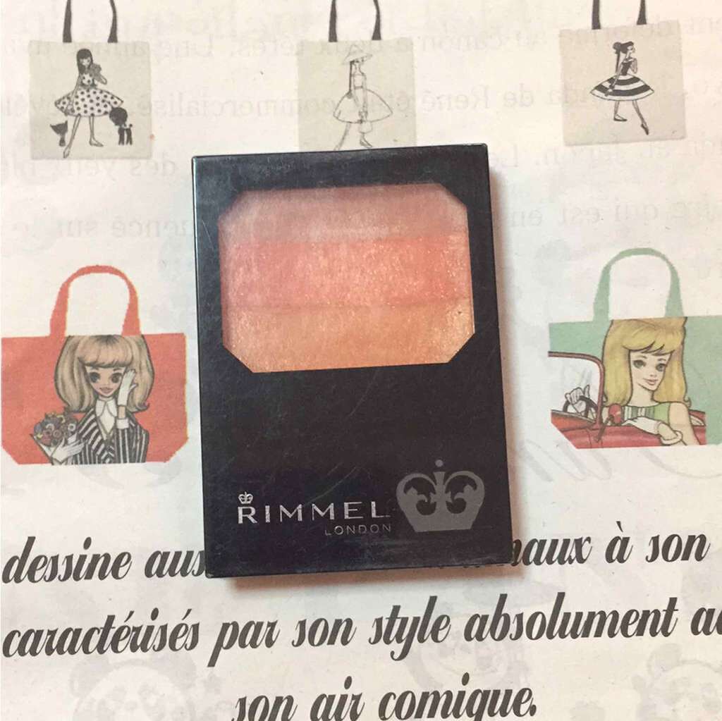 ブレンドカラー ブラッシュ/リンメル ロンドン/パウダーチークを使ったクチコミ(1枚目)