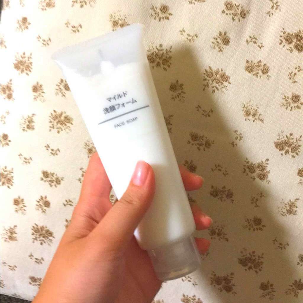 マイルド洗顔フォーム/無印良品/洗顔フォームを使ったクチコミ(1枚目)