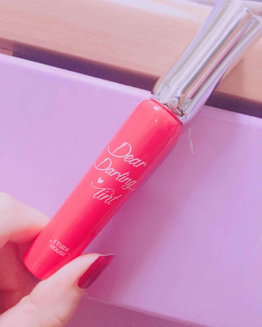 ディアダーリン オイルティント/ETUDE/リップグロスを使ったクチコミ（1枚目）