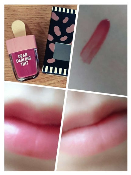 ディアダーリン ウォータージェルティント/ETUDE/リップティントを使ったクチコミ(1枚目)