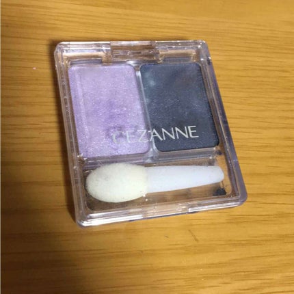ツーカラー アイシャドウ ラメシリーズ/CEZANNE/アイシャドウパレットを使ったクチコミ(1枚目)