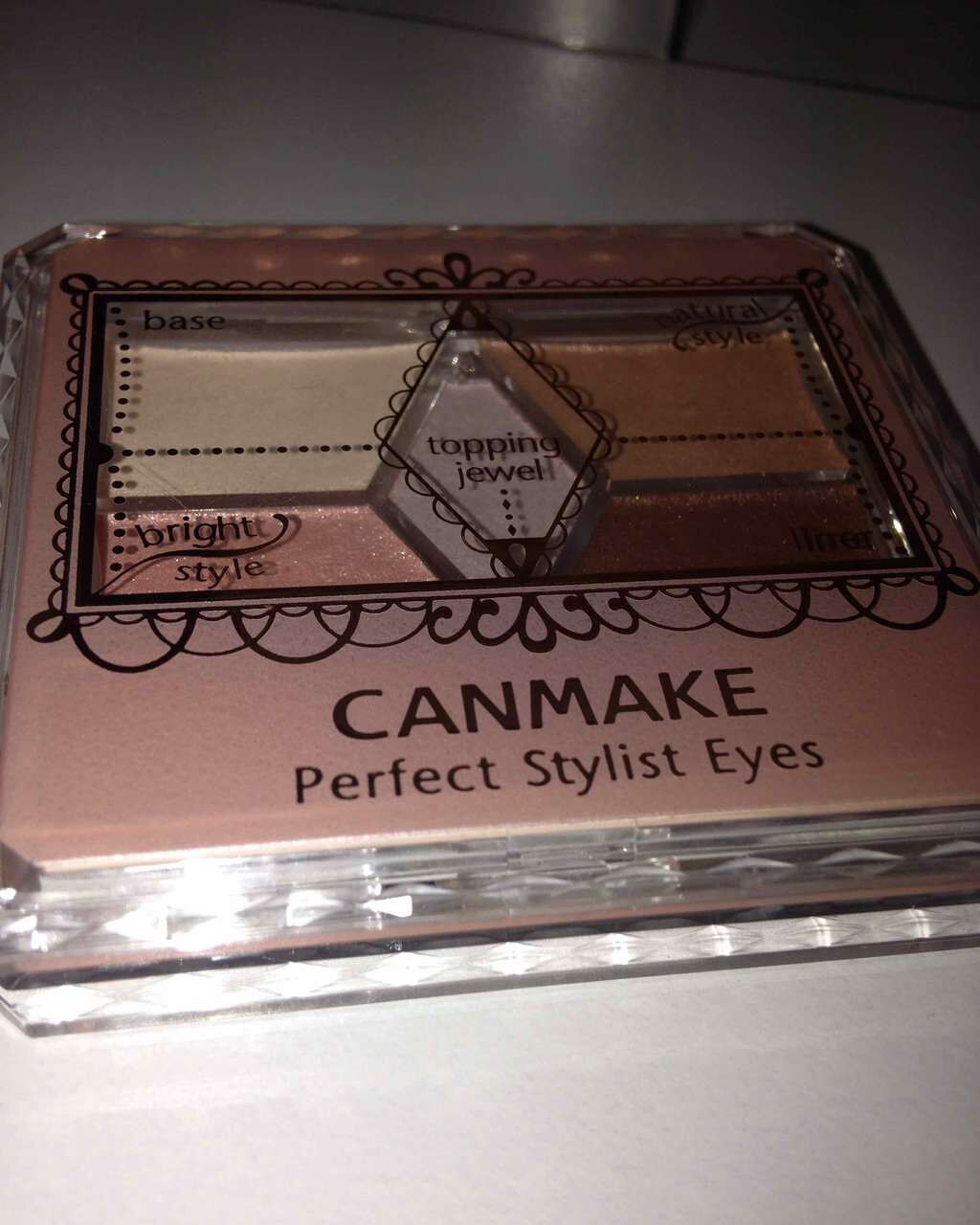 【旧品】パーフェクトスタイリストアイズ/キャンメイク/アイシャドウパレットを使ったクチコミ(1枚目)