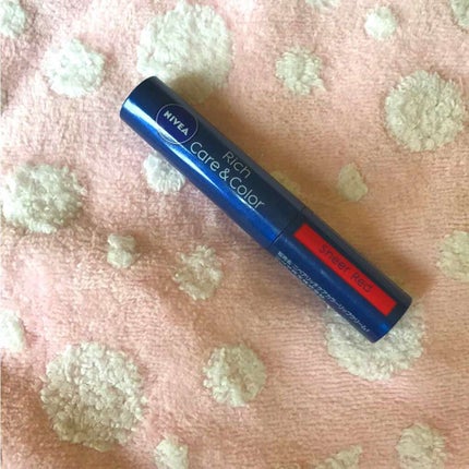 ニベア リッチケア&カラーリップ/ニベア/リップクリームを使ったクチコミ(1枚目)