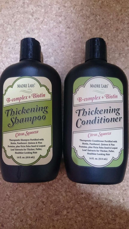 Thickening シャンプー/コンディショナー/Madre Labs(海外)/シャンプー・コンディショナーを使ったクチコミ(1枚目)