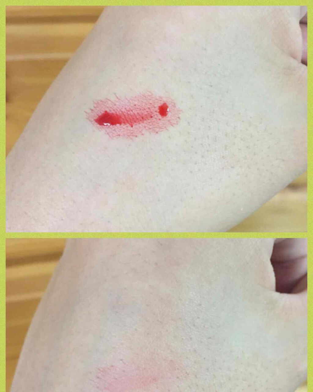 ウォーターティント/ETUDE/リップグロスを使ったクチコミ(3枚目)