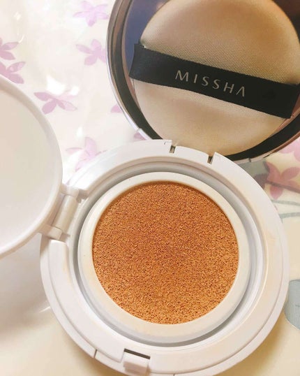 M クッション ファンデーション(モイスチャー)/MISSHA/クッションファンデーションを使ったクチコミ(2枚目)